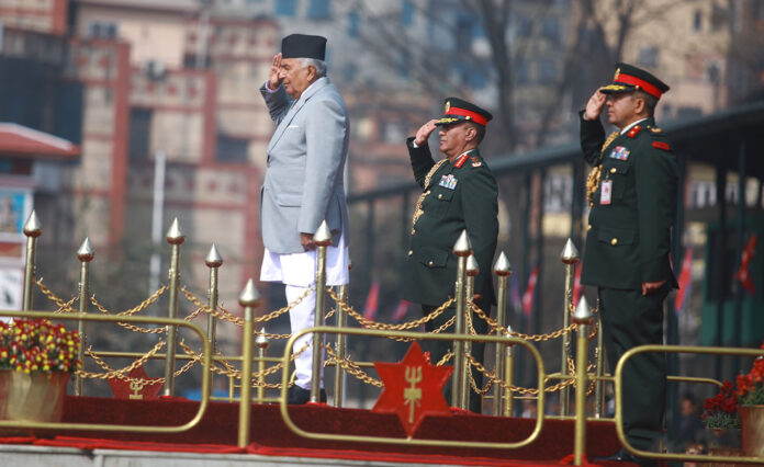 The 75th National Democracy Day was celebrated with gaiety